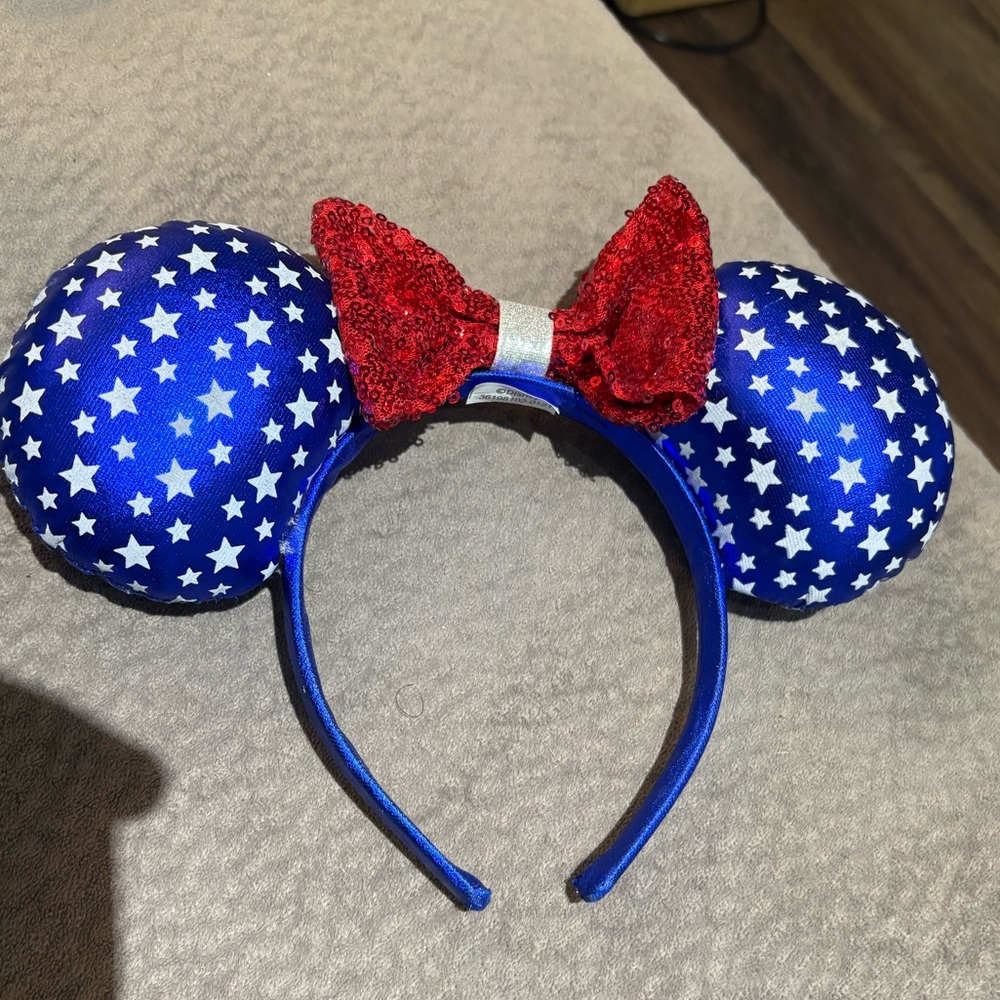 Disney Minnie mouse ears 4th of july